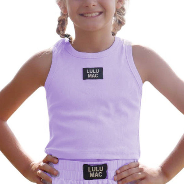 Lulu Mac Tank Top in Lavender