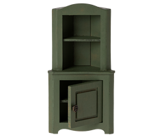 MAILEG CORNER CABINET, MOUSE DARK GREEN