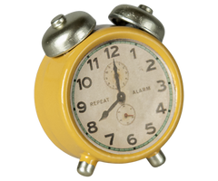 MAILEG  MOUSE ALARM CLOCK - YELLOW
