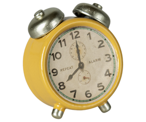 MAILEG  MOUSE ALARM CLOCK - YELLOW