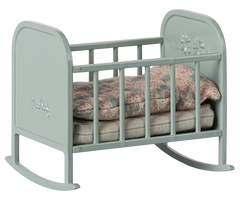 MAILEG CRADLE MY - METAL WITH MATTRESS