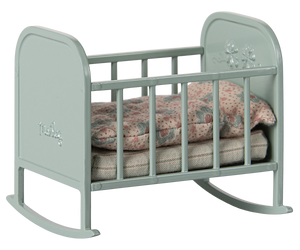 MAILEG CRADLE MY - METAL WITH MATTRESS