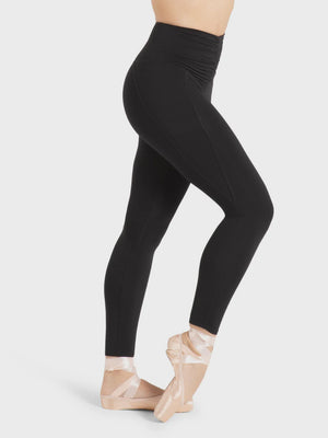 Capezio Blossom Legging w/Scrunched Waist and Pockets