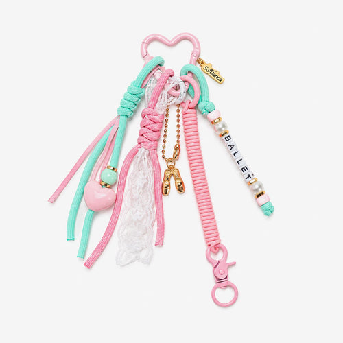 So Danca Tiny Treasure Beaded Keychain