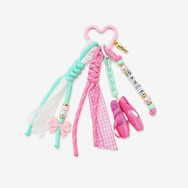 So Danca Tiny Treasure Beaded Keychain