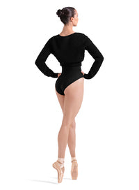 Bloch Boatneck Crop Knit Sweater Top