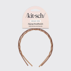 KITSCH Zig Zag Headband 2pc
