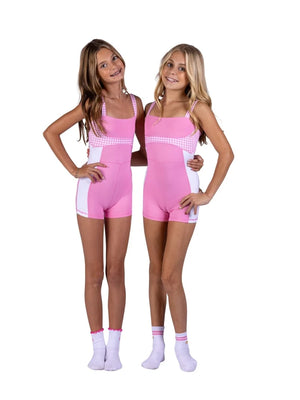 XO Dance Co Gingham Biketard