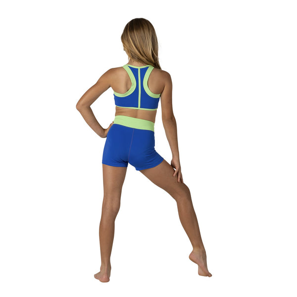 Danznmotion Halter 2 Tone Tank Top