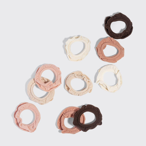 Kitsch Petal Hair Elastics 10pc Set