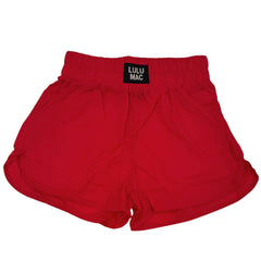 Lulu Mac Ladies Solid Short in Red