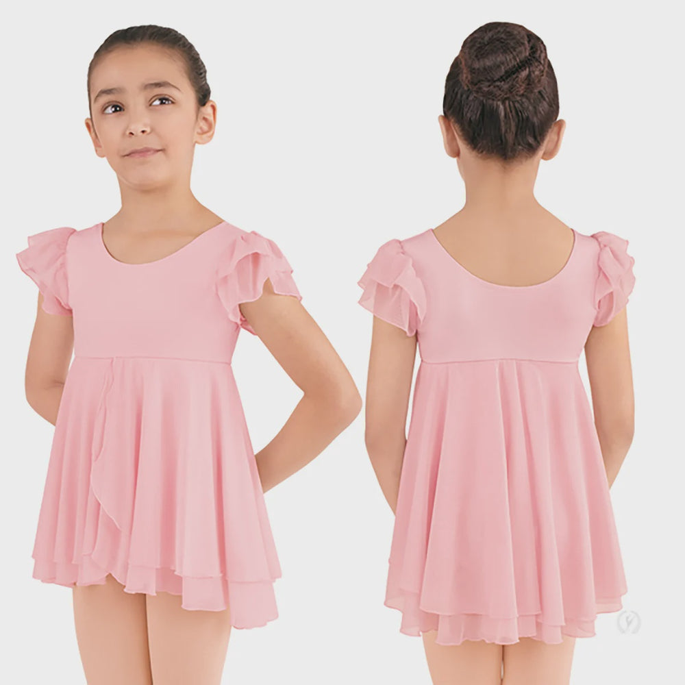 Eurotard Child Baby Doll Dress w/Flutter Sleeve