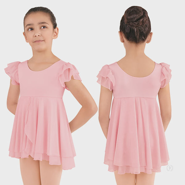 Eurotard Child Baby Doll Dress w/Flutter Sleeve