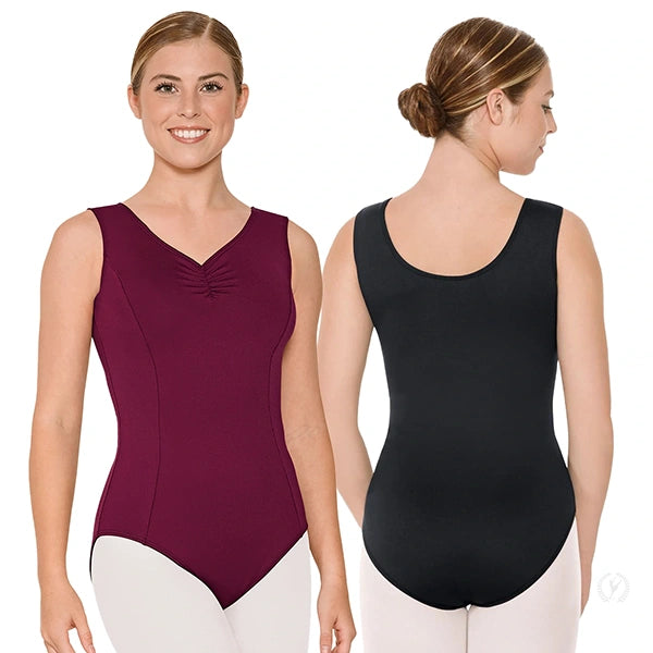 Eurotard Ladies Microfiber Princess Seam Tank Leotard