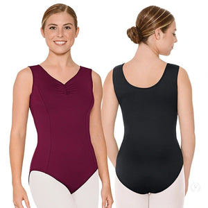 Eurotard Ladies Microfiber Princess Seam Tank Leotard