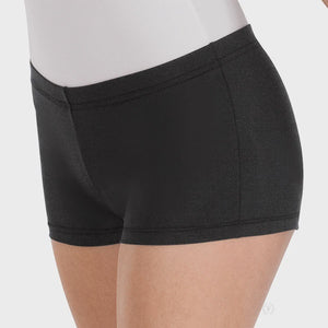 EUROTARD ADULT MICROFIBER FLAT WAIST SHORT