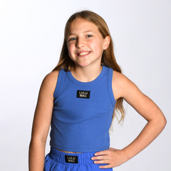 Lulu Mac Royal Blue Kids Solid Tank