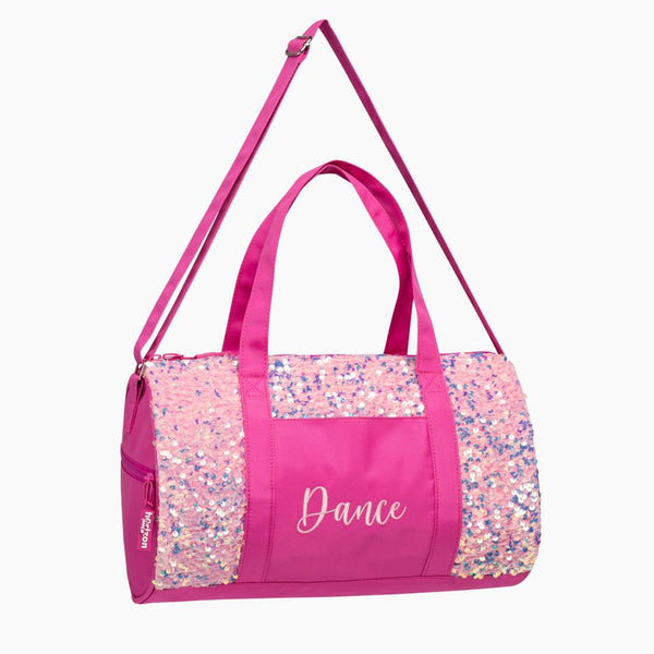 HORIZON DANCE  PINK SEQUIN ANGELA DUFFEL