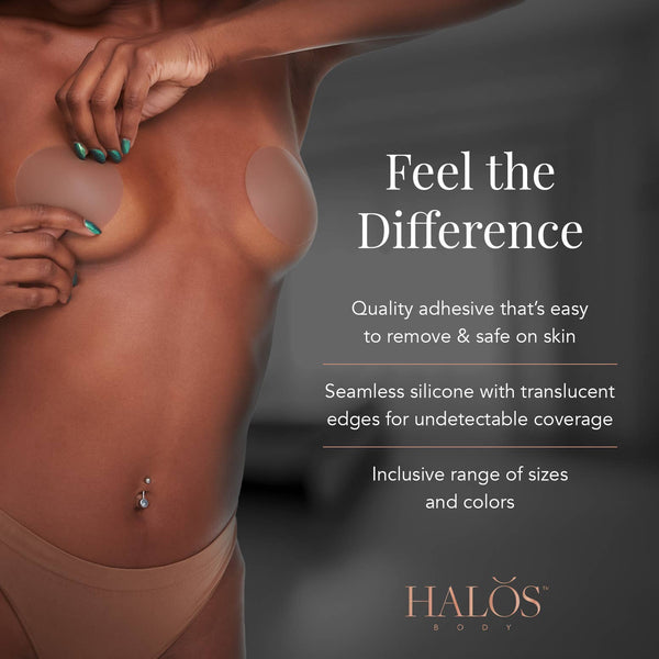 HALOS Body Adhesive Nipple Covers