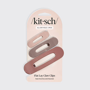 Kitsch Flat Lay Claw Clip 3pc
