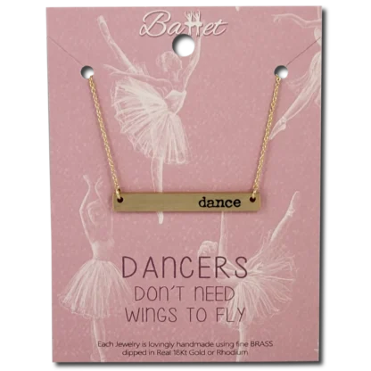 TYVM "Dance" Bar Necklace