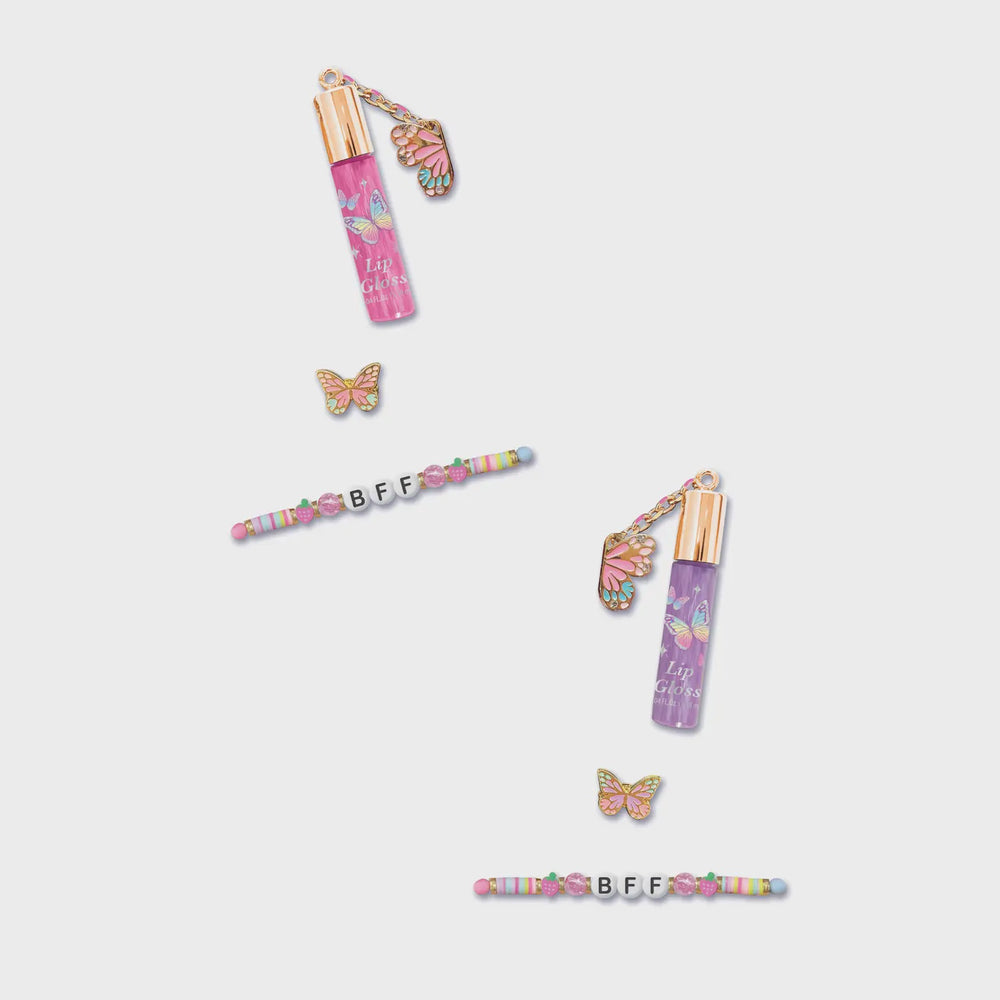 HOT FOCUS BEST FRIENDS BEAUTY TIE DYE BUTTERFLY