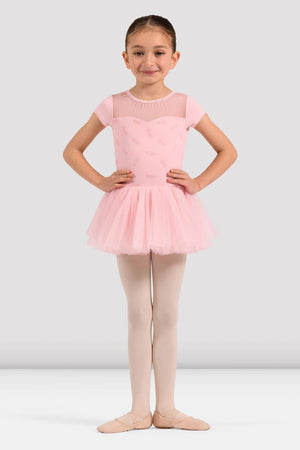 Bloch Nora Floral Cap Sleeve Dance Dress