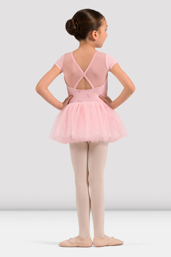 Bloch Nora Floral Cap Sleeve Dance Dress