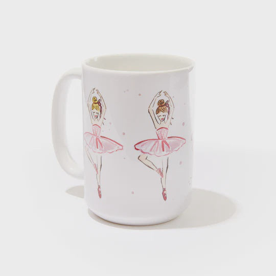 OVER THE MOON 15 OZ BALLERINA MUG