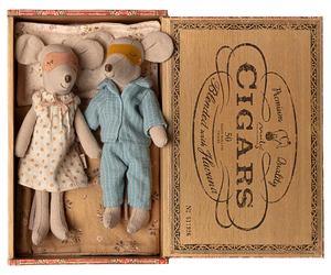 Maileg Mum & Dad Cigar Box