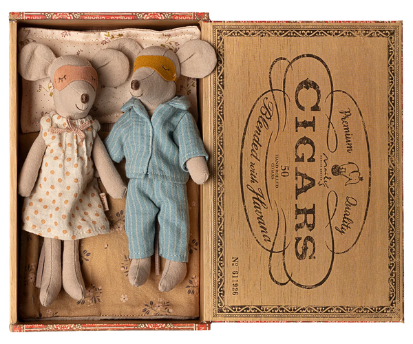 Maileg Mum & Dad Cigar Box