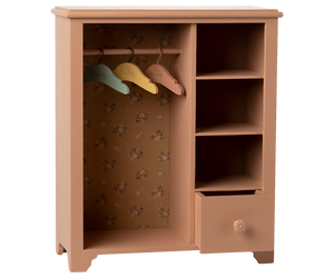 MAILEG WARDROBE, LARGE - DARK POWDER