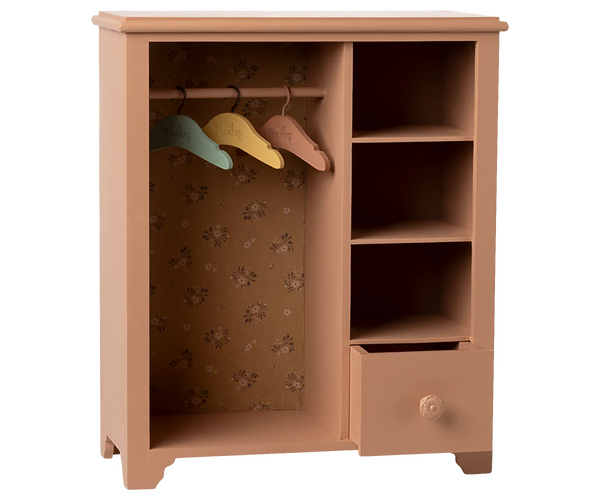 MAILEG WARDROBE, LARGE - DARK POWDER