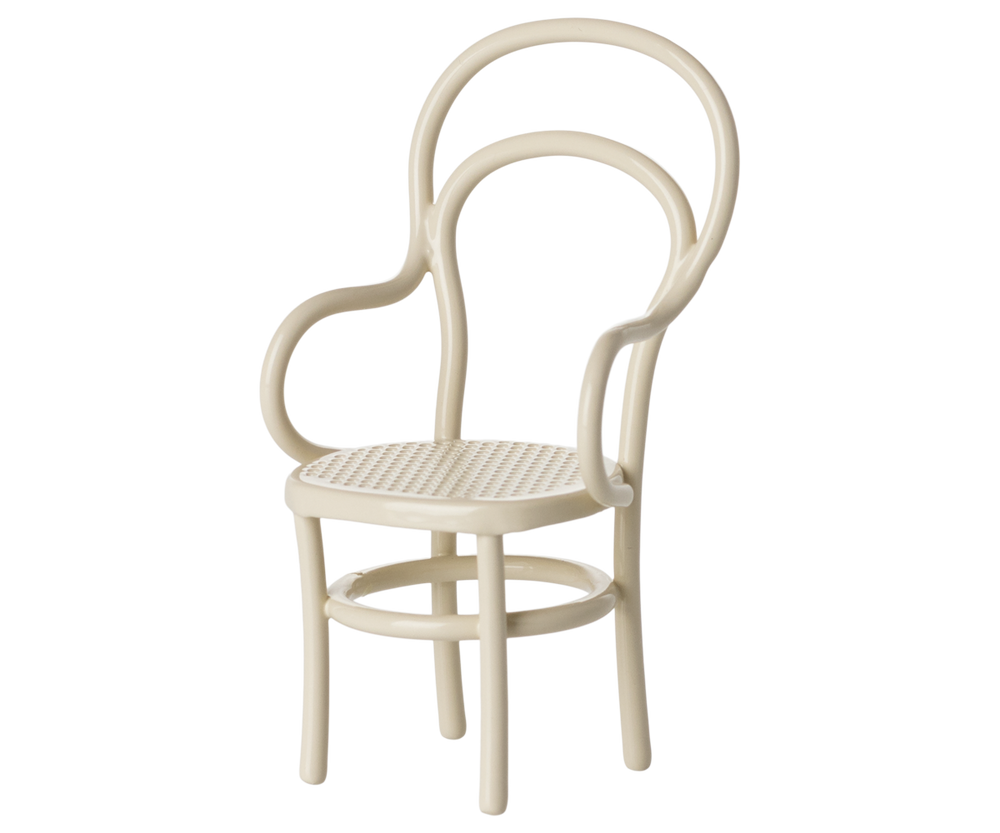 MAILEG VINTAGE CHAIR MOUSE - OFF WHITE