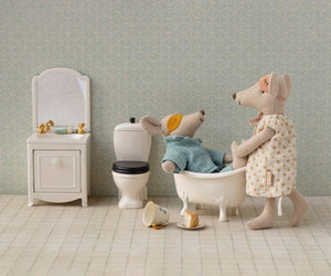 MAILEG SINK DRESSER, MOUSE OFF WHITE