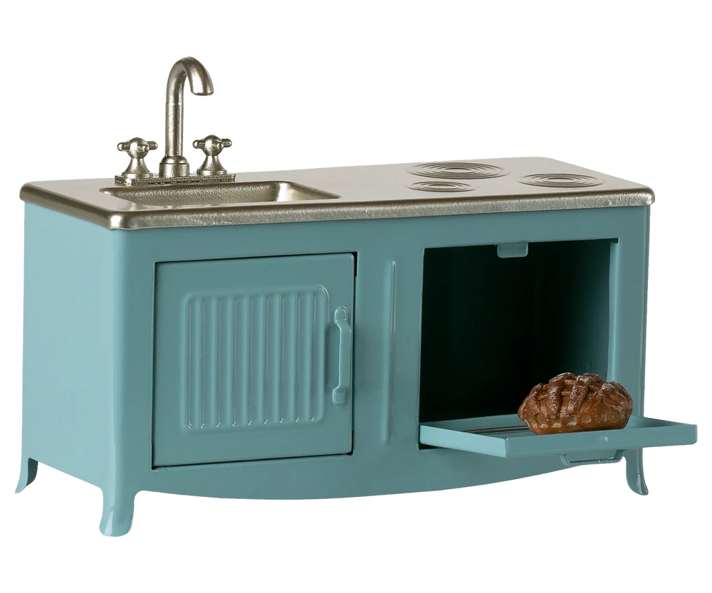 Maileg Mouse Kitchen in Blue