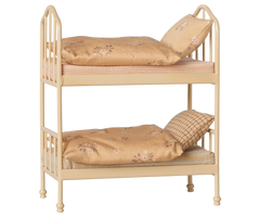 Maileg Bunk Bed, Mouse - Wheat