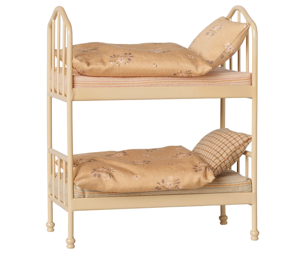 Maileg Bunk Bed, Mouse - Wheat