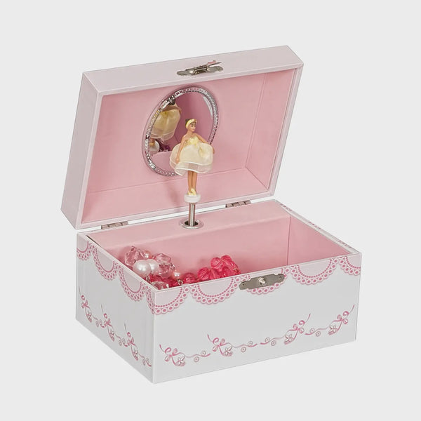 MELE AND CO CORA GIRL'S MUSICAL BALLERINA JEWELRY BOX