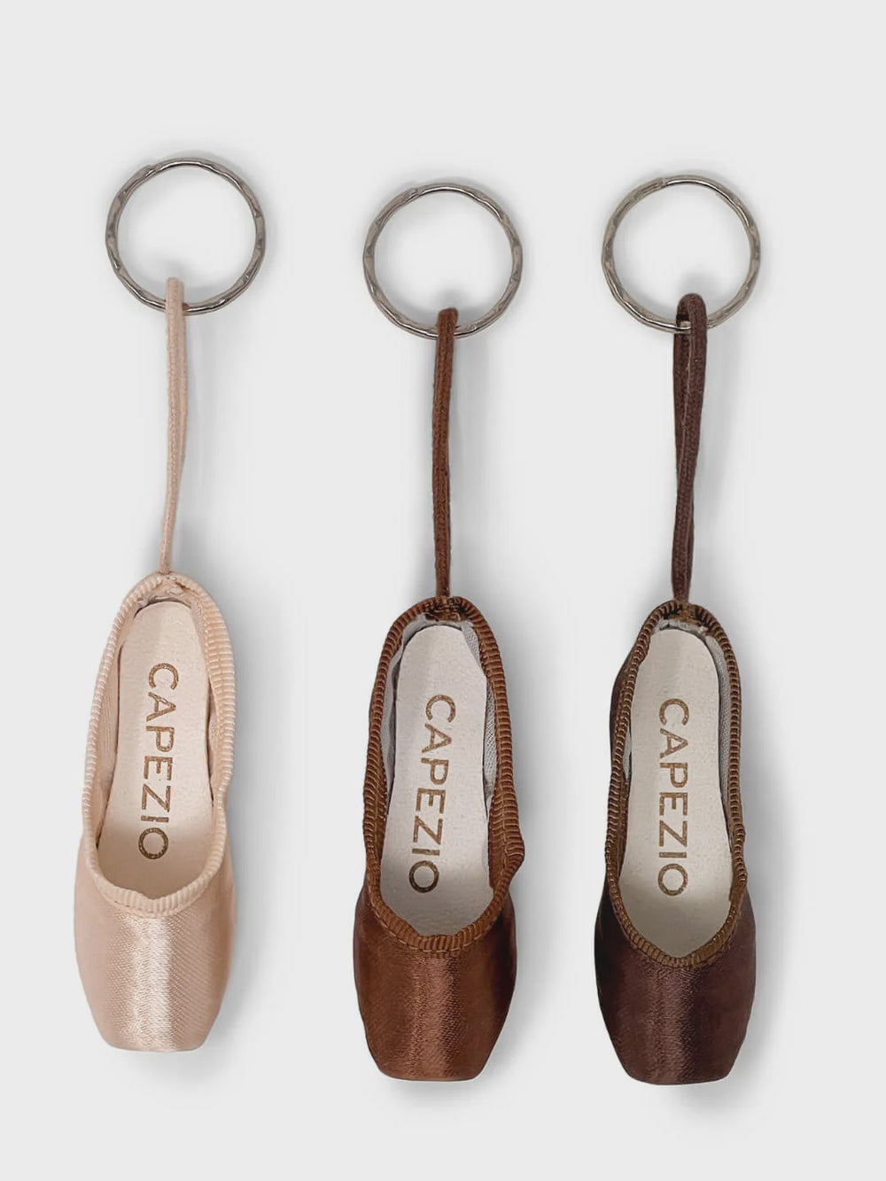 Capezio Satin Pointe Shoe Keychain
