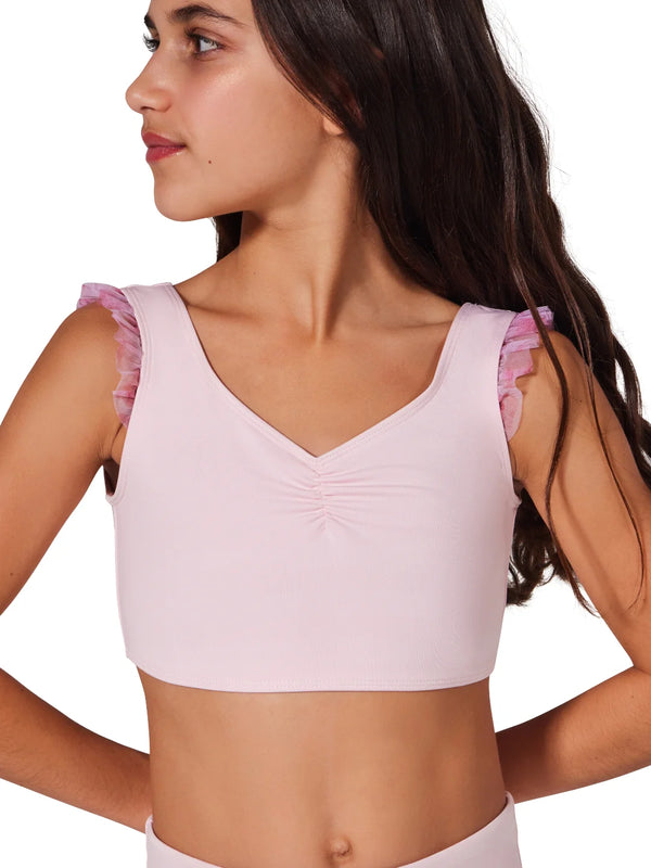 Capezio Girls Rosy Crop Top