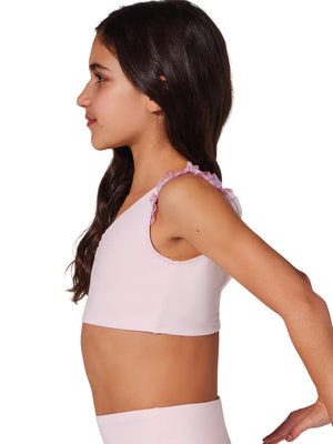 Capezio Girls Rosy Crop Top