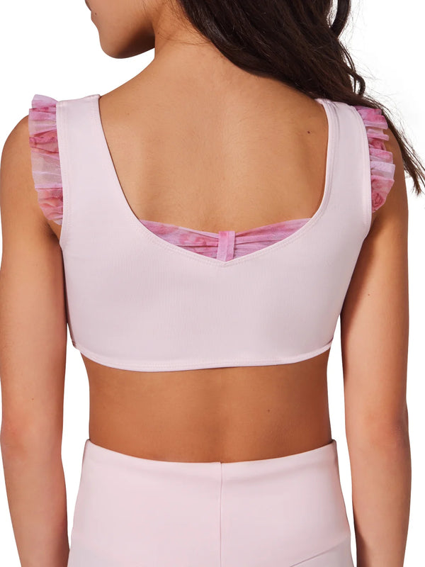 Capezio Girls Rosy Crop Top