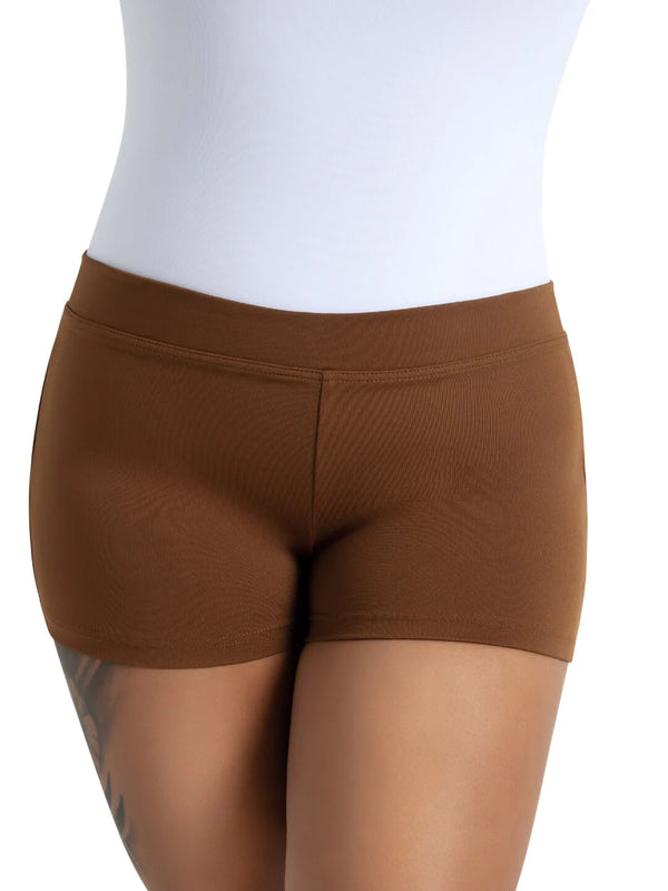 Capezio Adult Team Basics Low Rise Boycut Short