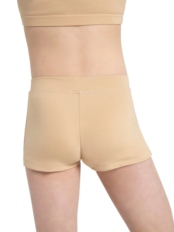 Capezio Kids Team Basics Low Rise Boy Cut Short