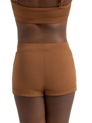 Capezio Kids Team Basics Low Rise Boy Cut Short