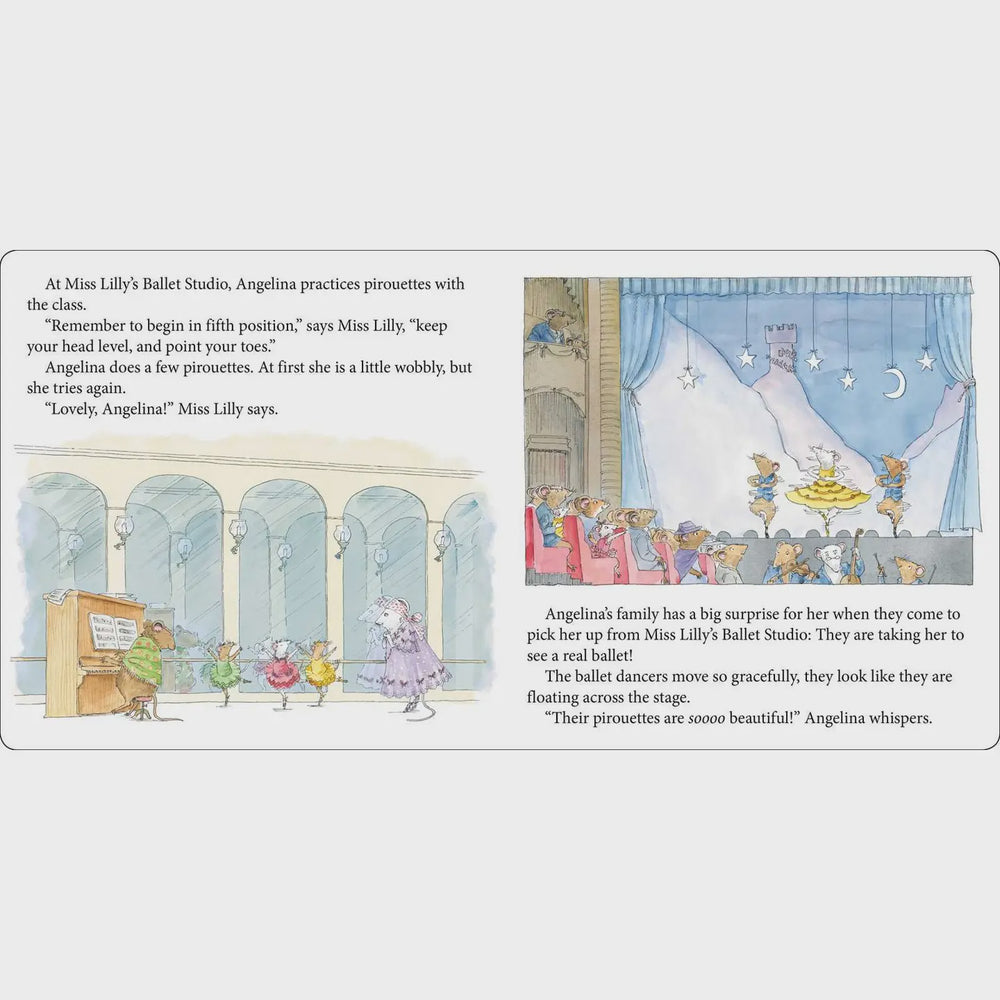 ANGELINA BALLERINA DANCING DAY