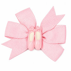 Dasha Designs Pinwheel Bow w/ Ballet Shoes