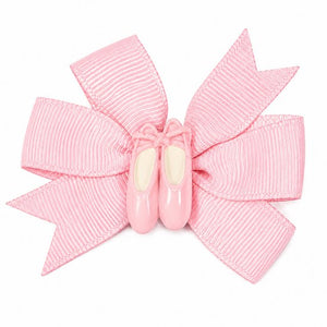 Dasha Designs Pinwheel Bow w/ Ballet Shoes
