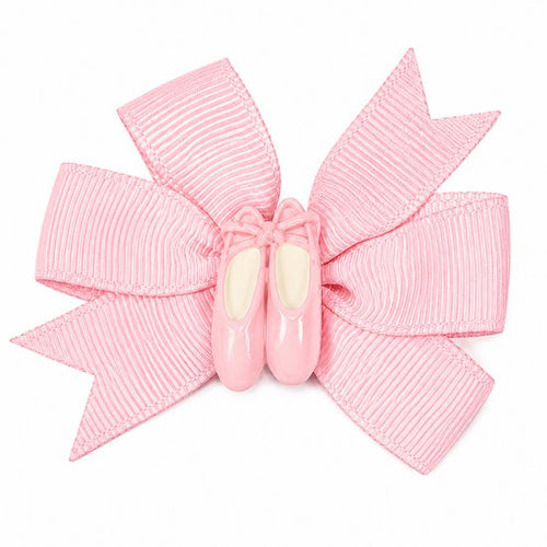 Dasha Designs Pinwheel Bow w/ Ballet Shoes